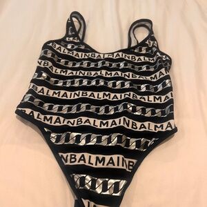 Balmain was one piece swimsuit